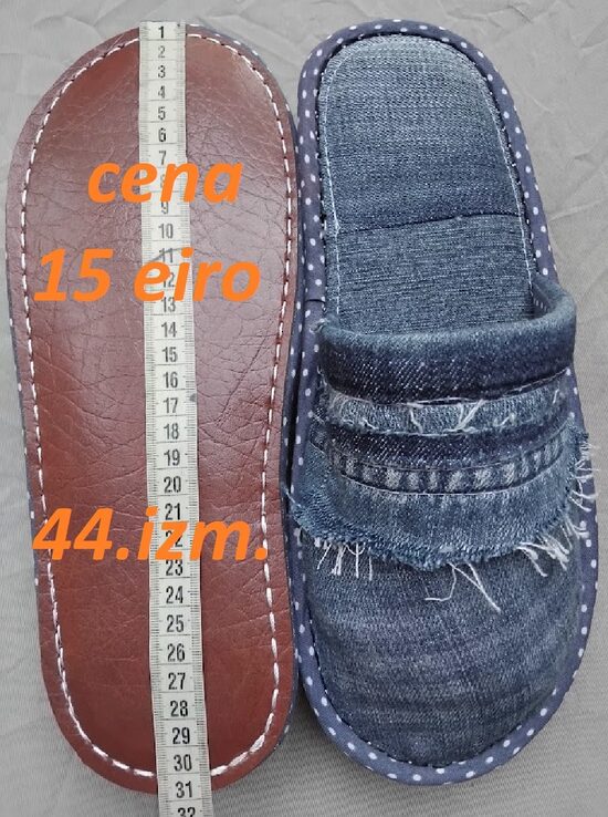 Džinsa čības 44. izm. 