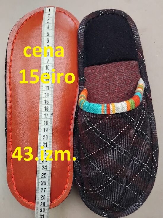 Vasarīgās dabīgo materiālu 43.izm. 