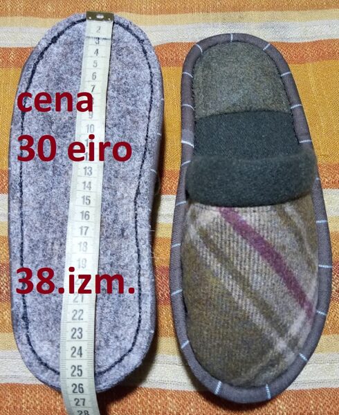 No dabīgiem materiāliem 38.izm.